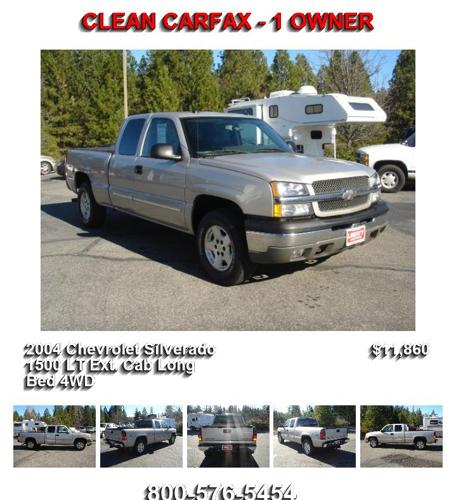 2004 Chevrolet Silverado 1500 LT Ext. Cab Long Bed 4WD - Dependable Cars For Sale