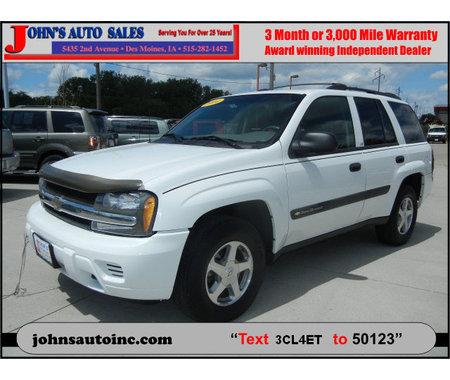 2004 chevrolet trailblazer ls 34831 suv 4x4