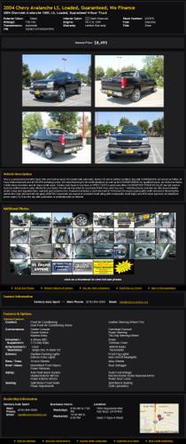 2004 Chevy Avalanche Ls Loaded Guaranteed We Finance