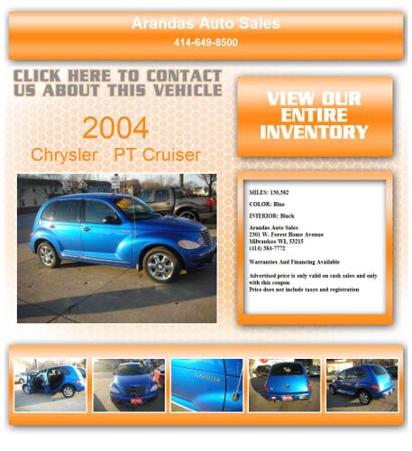 2004 Chrysler PT Cruiser (Blue)