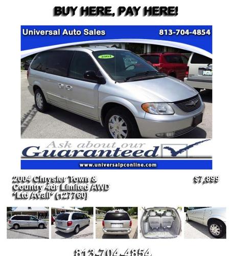 2004 Chrysler Town & Country 4dr Limited AWD *Ltd Avail* (127760) - Used Car Lot