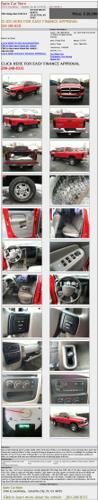 2004 dodge ram 3500 sle best cars best prices best financing!! t2452 flame red