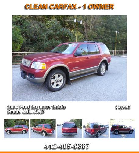 2004 Ford Explorer Eddie Bauer 4.0L 4WD - Used Cars Priced Right