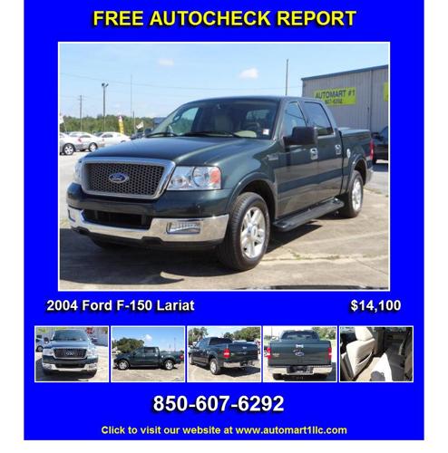 2004 Ford F-150 Lariat - Take me Home Today