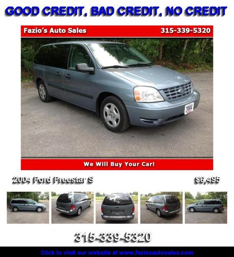 2004 Ford Freestar S - Hurry In