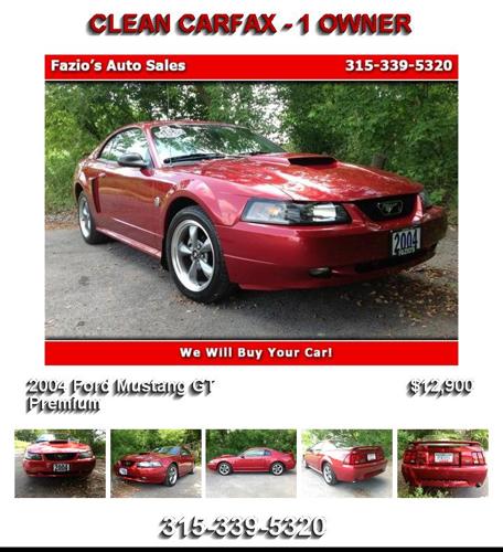 2004 Ford Mustang GT Premium - One of a Kind