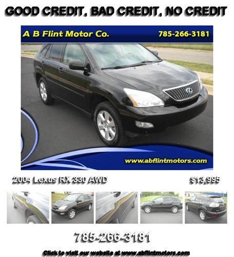 2004 Lexus RX 330 AWD - Call to Schedule your Test Drive