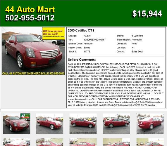 2005 Cadillac CTS - Nice