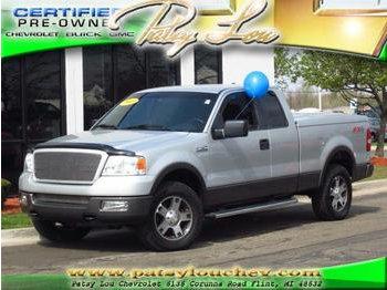 2005 ford f-150 supercab 145 fx4 4wd p1912a black