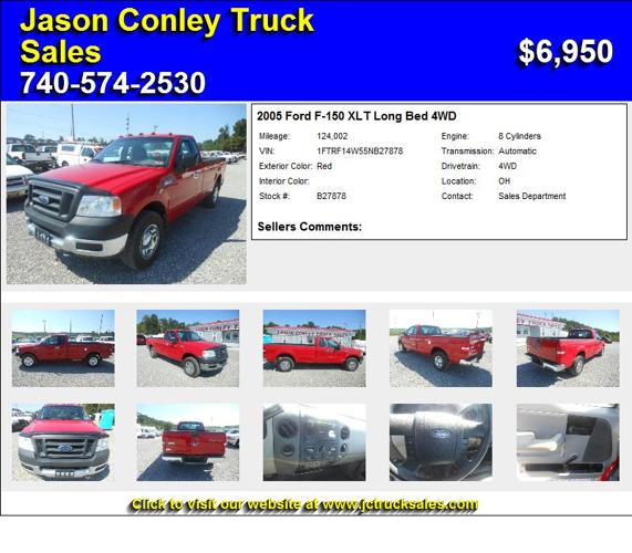 2005 Ford F-150 XLT Long Bed 4WD - Used Car Lot
