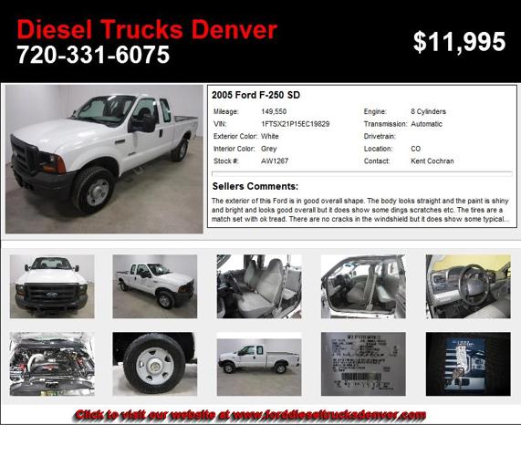 2005 Ford F-250 SD - Nice