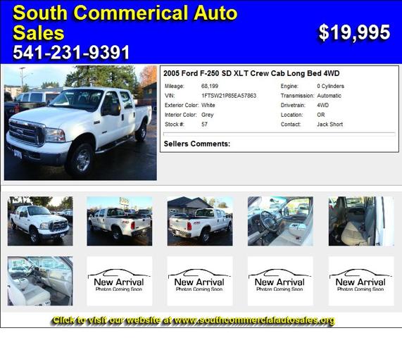 2005 Ford F-250 SD XLT Crew Cab Long Bed 4WD - Hurry Wont Last Long