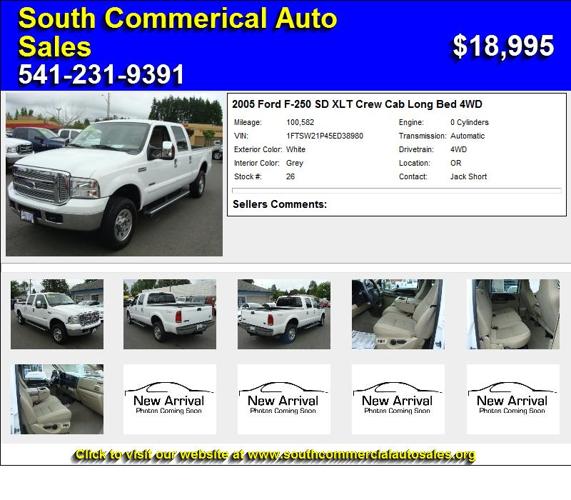 2005 Ford F-250 SD XLT Crew Cab Long Bed 4WD - No Need to continue Shopping