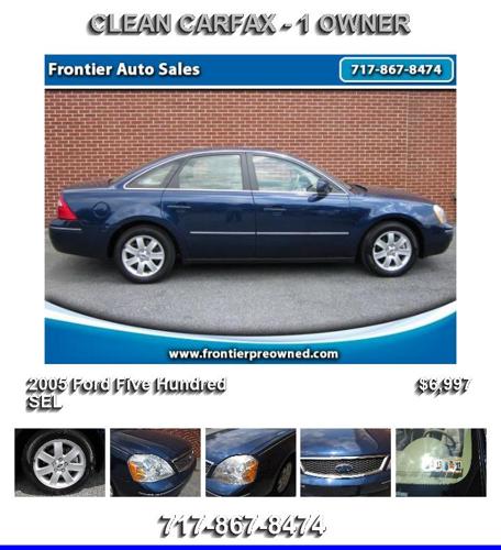2005 Ford Five Hundred SEL - This is the one