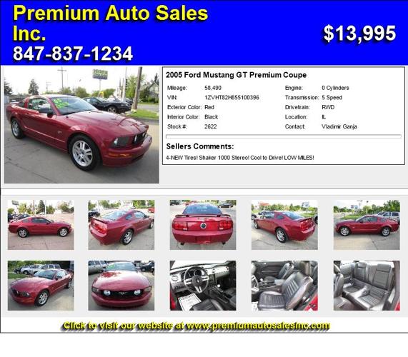 2005 Ford Mustang GT Premium Coupe - Take me Home Today