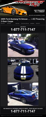 +++ 2005 Ford Mustang V6 Deluxe ... Ez Financing
