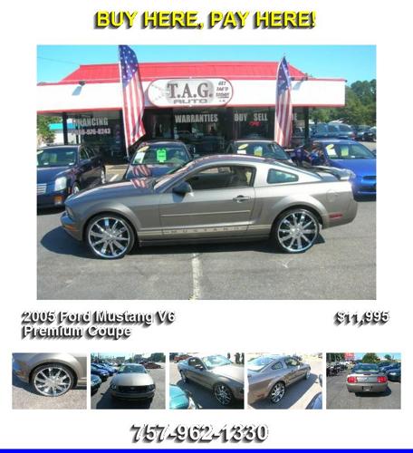 2005 Ford Mustang V6 Premium Coupe - Hurry In