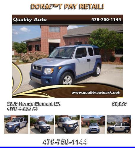 2005 Honda Element EX 4WD 4-spd AT - Stop Looking and Buy Me