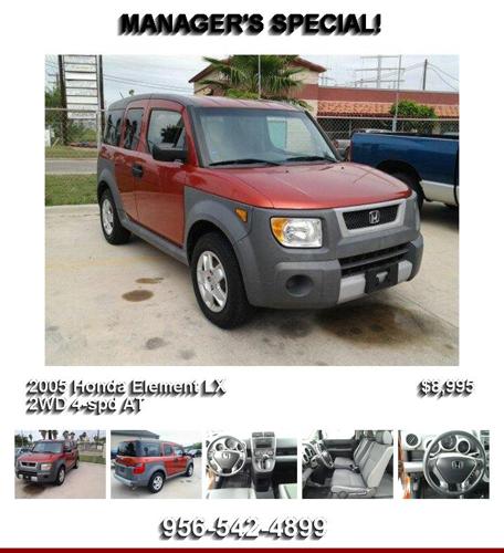 2005 Honda Element LX 2WD 4-spd AT - Call Now