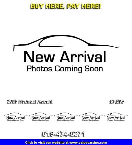2005 Hyundai Accent - Stop Shopping and Buy Me