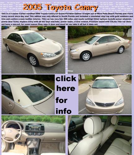 2005 Toyota Camry^ ^^^^^ ^^^^^ ^^^^^^^^