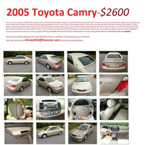 ¶¶¶ ¶¶¶¶ ¶¶¶¶¶ ¶¶¶2005 Toyota Camry ¶¶¶¶¶¶ ¶¶¶¶¶ ¶¶¶¶¶¶¶¶ ¶¶¶¶ ¶¶¶¶¶¶¶¶¶ ¶¶¶¶¶ ¶¶¶¶ ¶¶¶¶¶¶¶ ¶¶¶¶¶