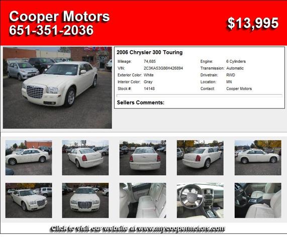 2006 Chrysler 300 Touring - You will be Amazed