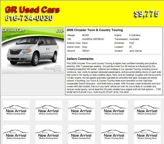 2006 Chrysler Town & Country Touring - You will be Satisfied