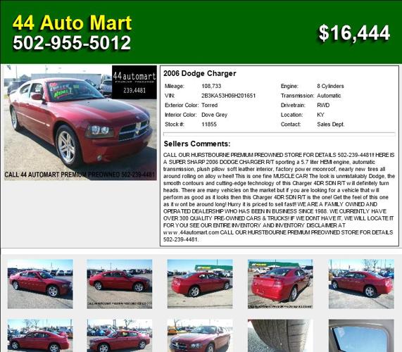 2006 Dodge Charger - This is the one