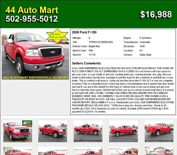 2006 Ford F-150 - This is the one