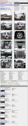 2006 ford freestar limited price reduced !!!! low mileage 410785a 57989