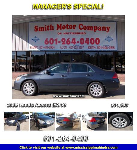 2006 Honda Accord EX V6 - You will be Satisfied