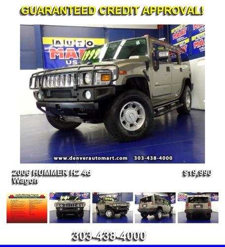 2006 HUMMER H2 4d Wagon - Priced to Sell