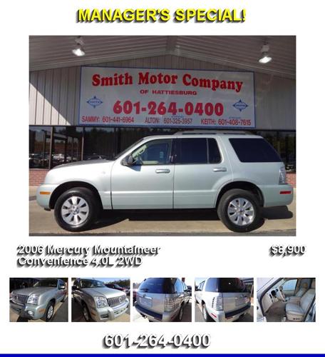 2006 Mercury Mountaineer Convenience 4.0L 2WD - Priced to Move