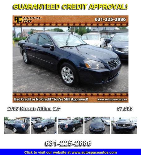 2006 Nissan Altima 2.5 - Call For More Information