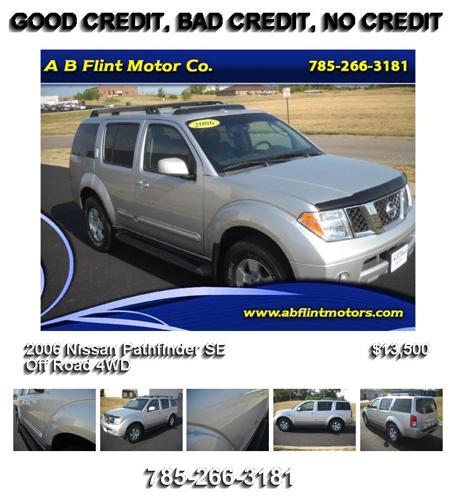 2006 Nissan Pathfinder SE Off Road 4WD - Stop Shopping and Buy Me