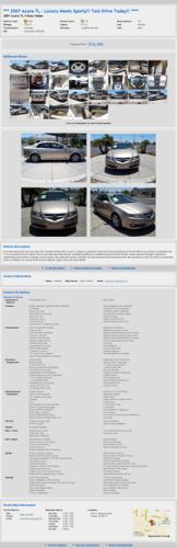 *** 2007 Acura Tl - Luxury Meets Sporty!! Test Drive Today!! ****