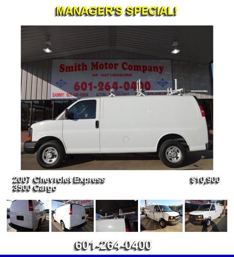 2007 Chevrolet Express 3500 Cargo - Call to Schedule your Test Drive