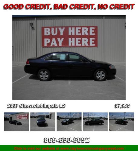 2007 Chevrolet Impala LS - No Need to continue Shopping