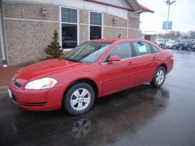 2007 Chevrolet Impala LT Red in West Salem Wisconsin