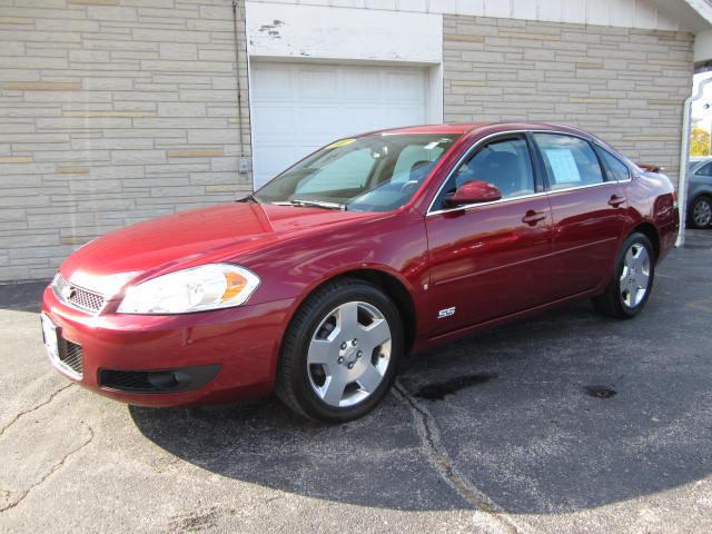 2007 chevrolet impala ss certified 58697a red