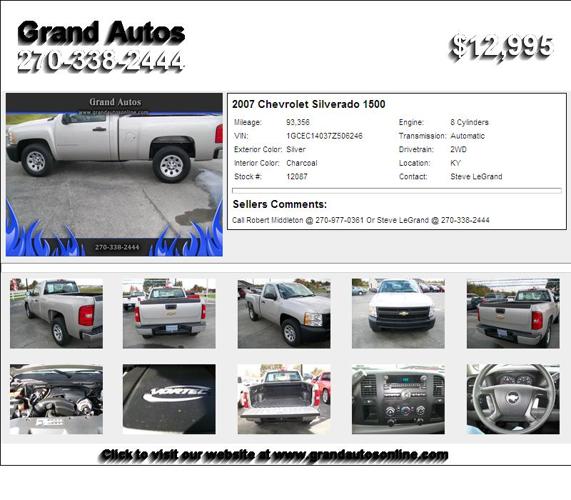 2007 Chevrolet Silverado 1500 - Stop Shopping and Buy Me