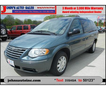 2007 chrysler town and country limited 34808 blue