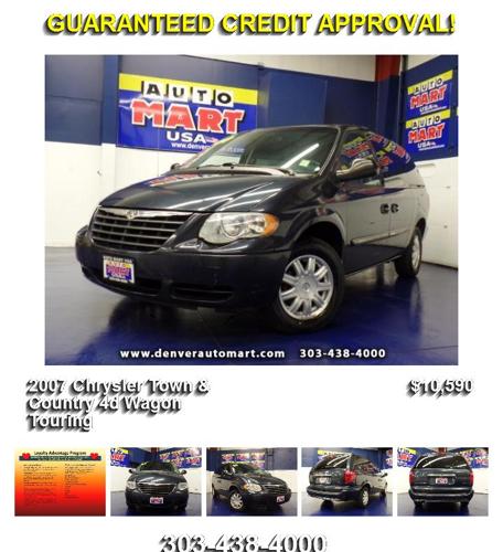 2007 Chrysler Town & Country 4d Wagon Touring - Must See
