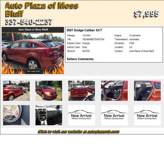 2007 Dodge Caliber SXT - Cars For Sale