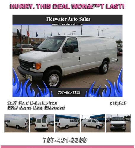 2007 Ford E-Series Van E350 Super Duty Extended - You will be Satisfied