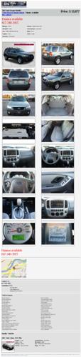 2007 ford escape hybrid finance available foa16134 4 cyl.