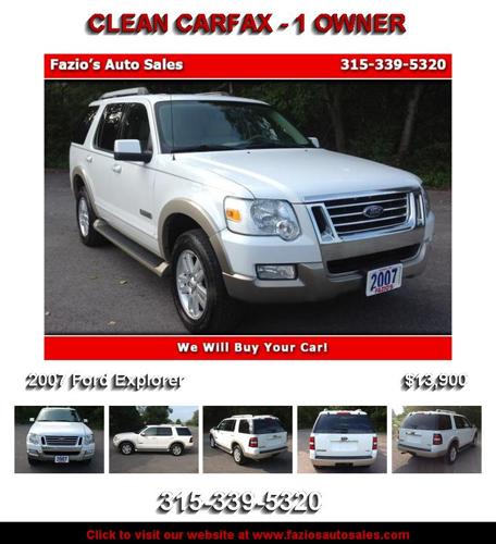 2007 Ford Explorer - Look No Further