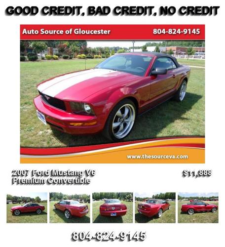 2007 Ford Mustang V6 Premium Convertible - ?=?= OPEN SUNDAY