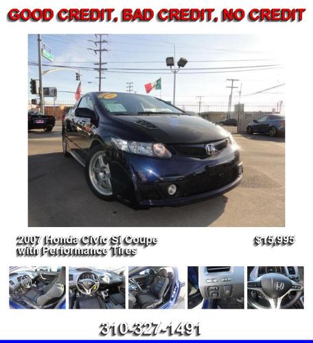 2007 Honda Civic Si Coupe with Performance Tires - You will be Amazed